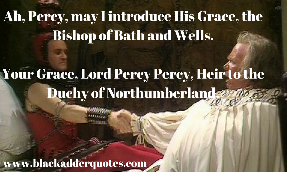 Lord Percy and the Baby Eating Bishop of Bath and Wells