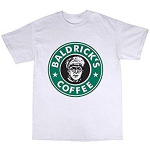 Baldrick's Coffee T-Shirt - Funny Blackadder T-Shirt Like Starbucks