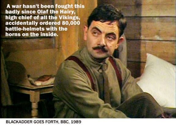 Olaf the Hairy - One of Blackadder's best insults