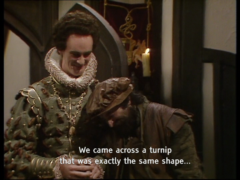 Turnip quotes from Blackadder
