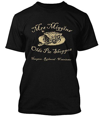 Mrs. Migins Pie Shop T-shirt from Blackadder